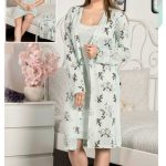 Cool nightwear with a rob