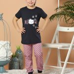 Sleeping cat pajamas